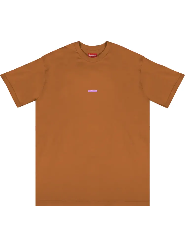 Футболка Supreme Typewriter Short-Sleeve Top 'Rust' — изображение 1 из 1, коричневый