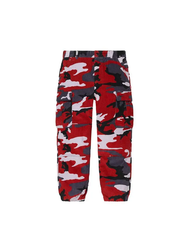 Брюки Supreme x Nike Arc Corduroy Cargo Pant — изображение 1 из 2, красный