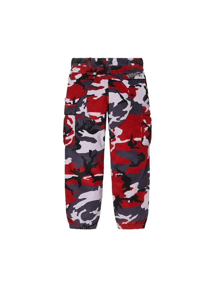 Брюки Supreme x Nike Arc Corduroy Cargo Pant — изображение 2 из 2, красный