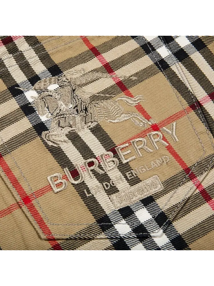 Джинсы Supreme x Burberry Regular Jean 'Beige' — изображение 3 из 3, загар