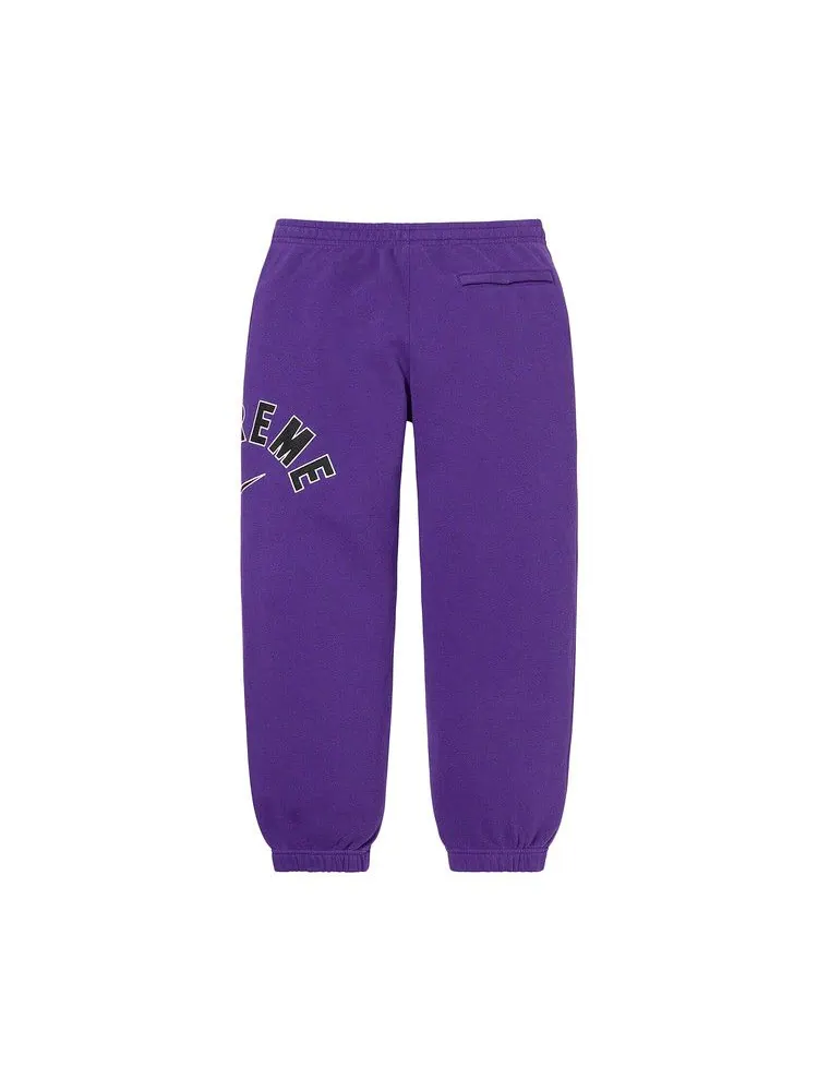 Спортивные брюки Supreme x Nike Arc Sweatpant — изображение 2 из 3, фиолетовый