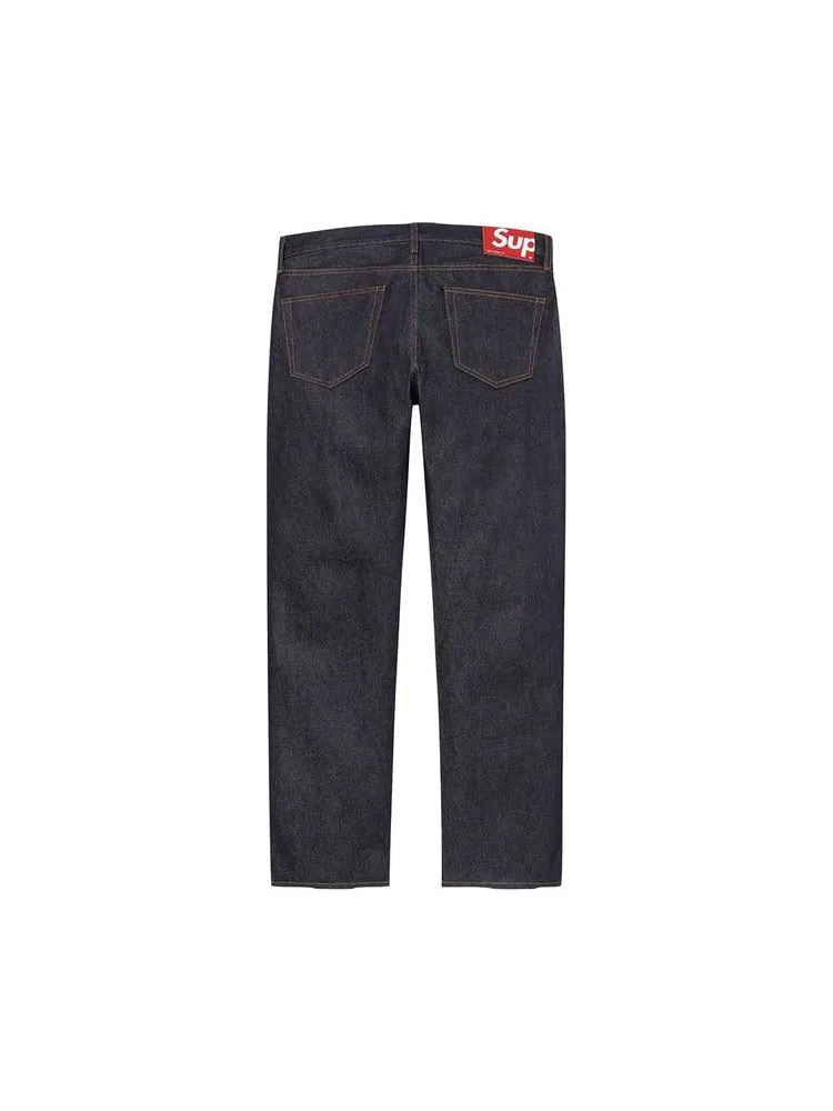 Джинсы Supreme Rigid Slim Jean — изображение 2 из 2, индиго