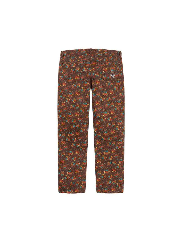 Джинсы Supreme Regular Jean 'Flowers' — изображение 2 из 2, мульти