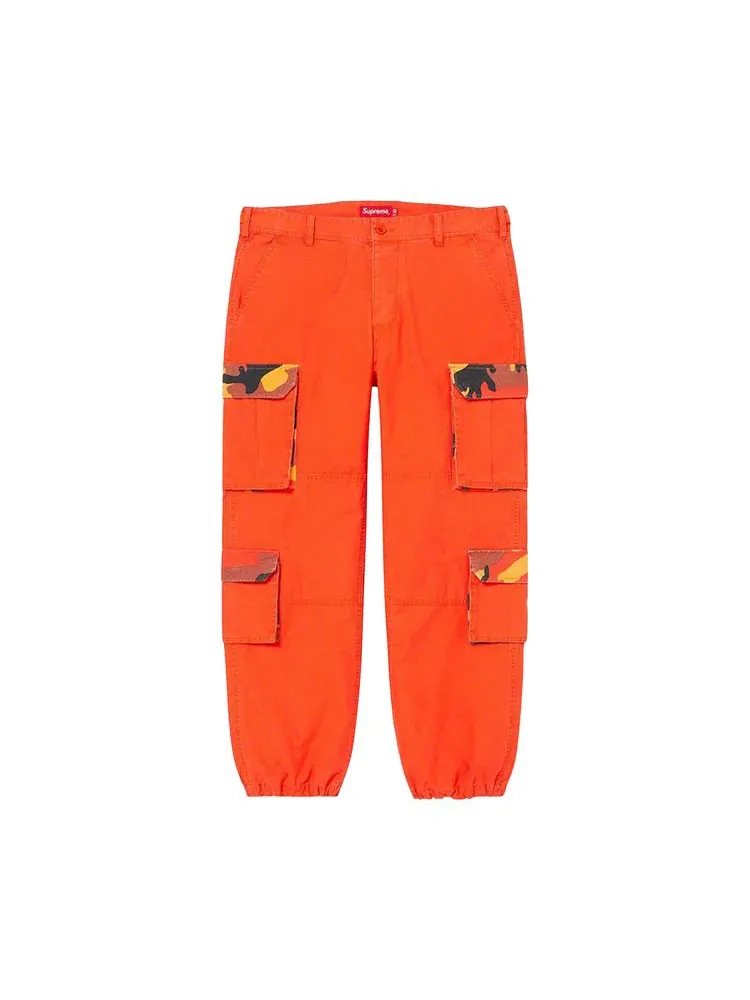 Брюки карго Supreme Cargo Pant 'Orange' — изображение 1 из 2, оранжевый