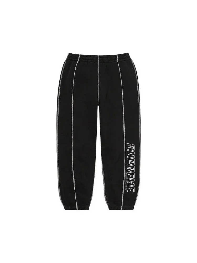 Спортивные брюки Supreme Coverstitch Sweatpant — изображение 1 из 2, черный