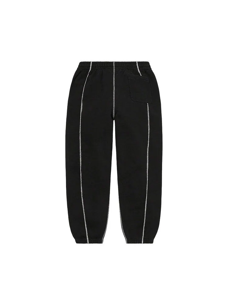 Спортивные брюки Supreme Coverstitch Sweatpant — изображение 2 из 2, черный