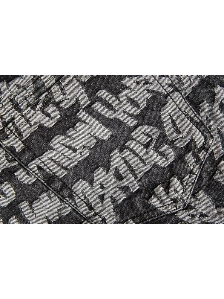 Джинсы Supreme Fat Tip Jacquard Regular Jean 'Black' — изображение 3 из 3, черный