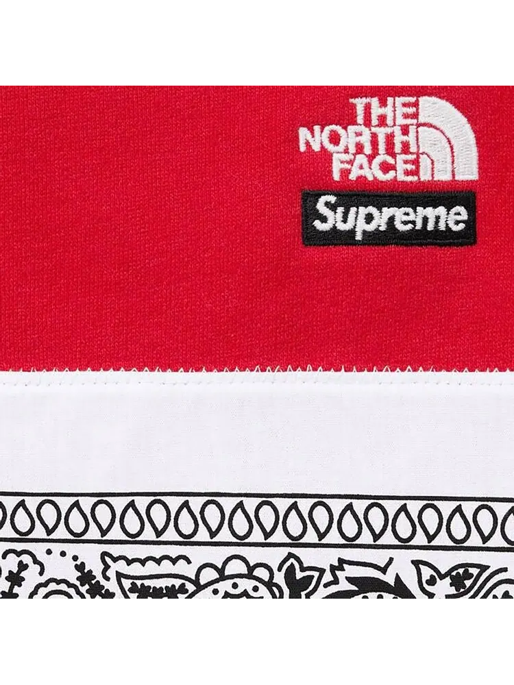 Спортивные брюки Supreme x The North Face Bandana Sweatpant — изображение 3 из 3, красный