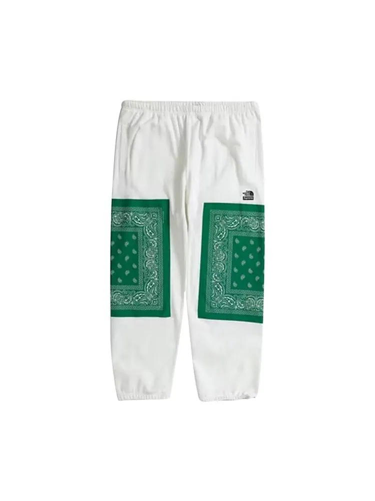 Спортивные брюки Supreme x The North Face Bandana Sweatpant — изображение 1 из 2, белый