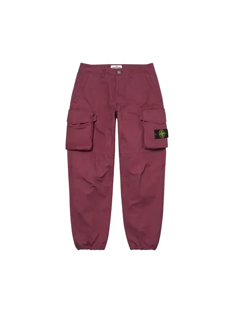 Брюки-карго Supreme x Stone Island Reactive Ice Camo Ripstop — изображение 3 из 3, красный