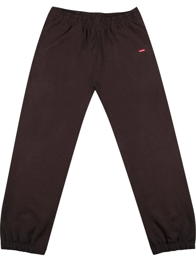 Спортивные брюки Supreme Small Box Sweatpant 'Dark Brown' — изображение 1 из 3, коричневый