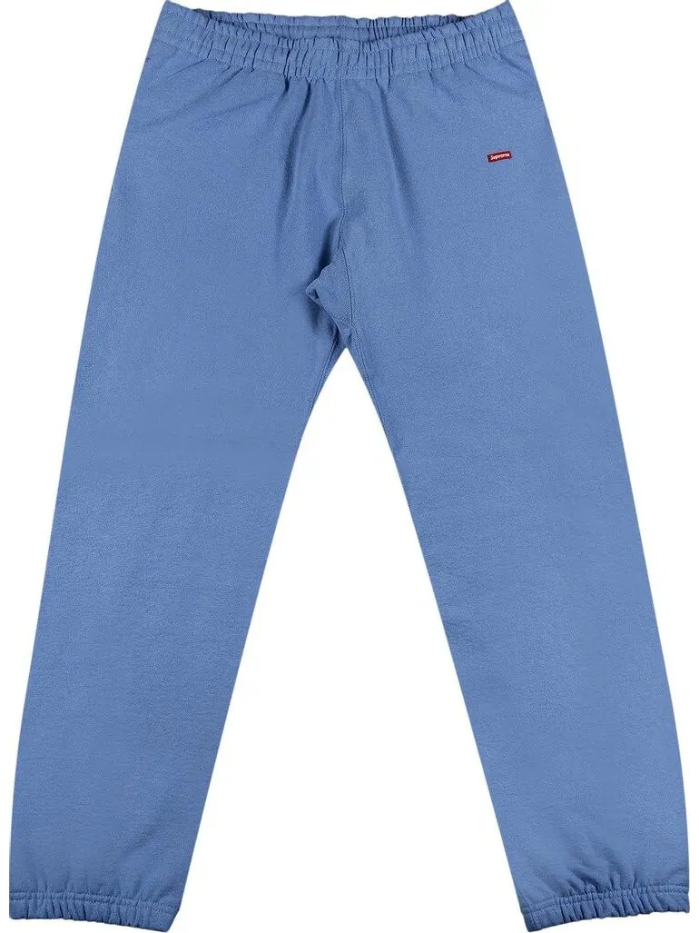 Спортивные брюки Supreme Small Box Sweatpant 'Light Blue' — изображение 1 из 3, синий