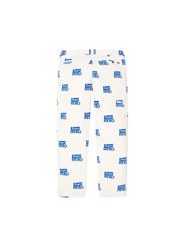 Брюки Supreme x ANTIHERO Work Pant — изображение 2 из 2, белый
