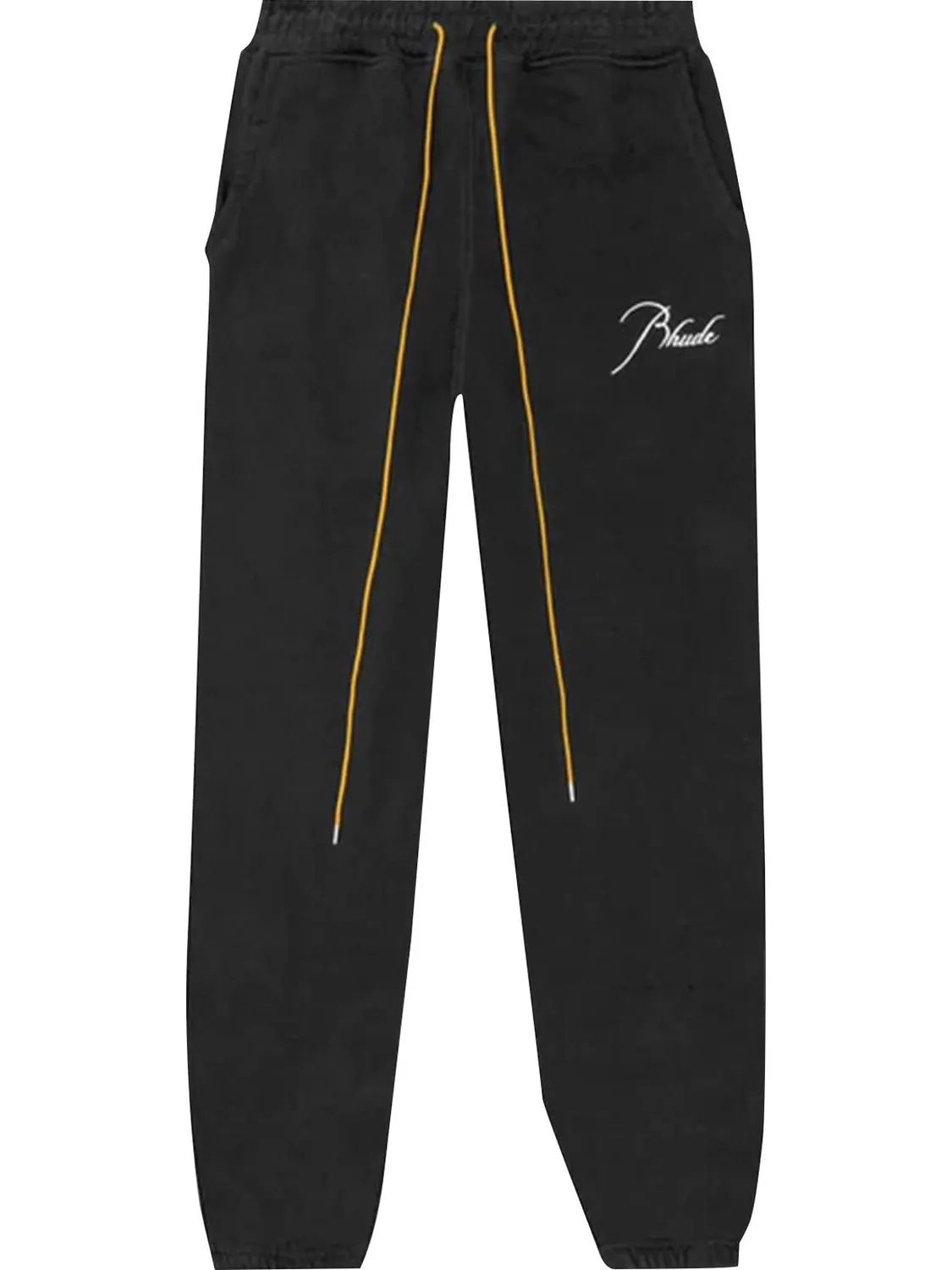 Спортивные брюки Rhude Terry Sweatpant 'Vintage Black' — изображение 1 из 1, черный