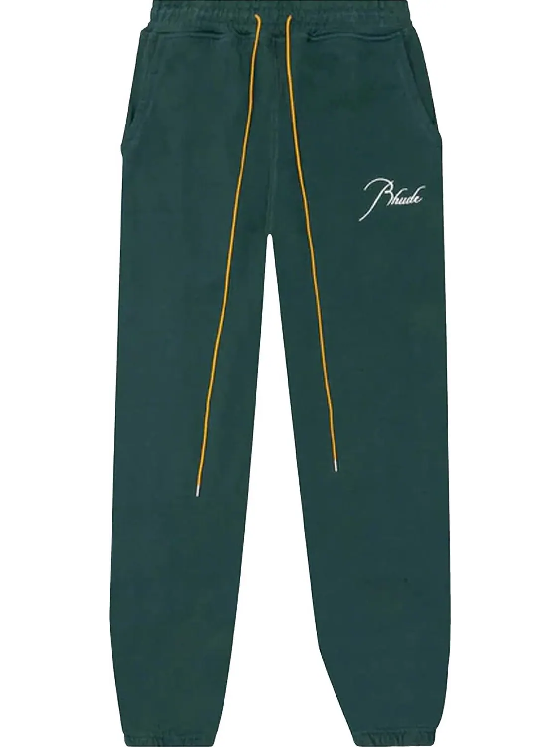 Спортивные брюки Rhude Terry Sweatpant 'Hunter Green' — изображение 1 из 1, зеленый
