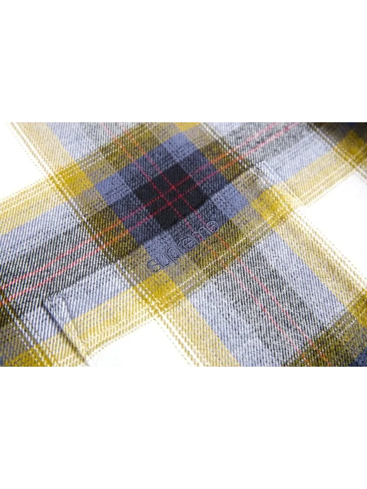 Рубашка Supreme Brushed Plaid Flannel Shirt 'Natural' — изображение 2 из 2, загар