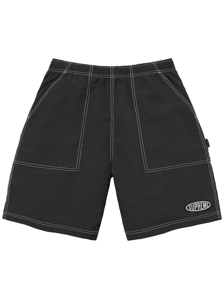 Шорты Supreme Nylon Painter Short — изображение 1 из 2, черный