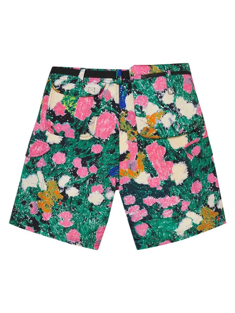 Шорты Supreme x The North Face Trekking Packable Belted Short, Flowers — изображение 2 из 2, мульти