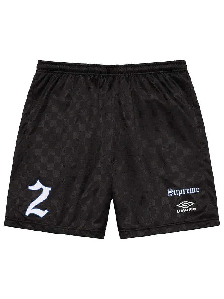 Шорты Supreme x Umbro Soccer Short — изображение 1 из 2, черный