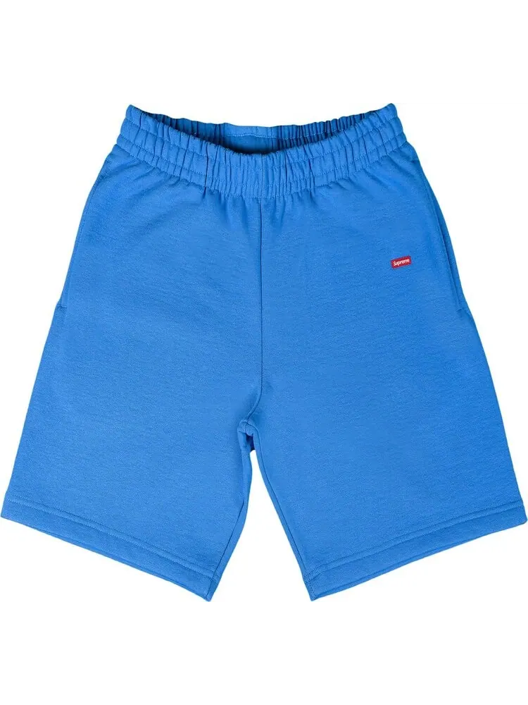 Спортивные шорты Supreme Small Box Sweatshort 'Bright Blue' — изображение 1 из 3, синий