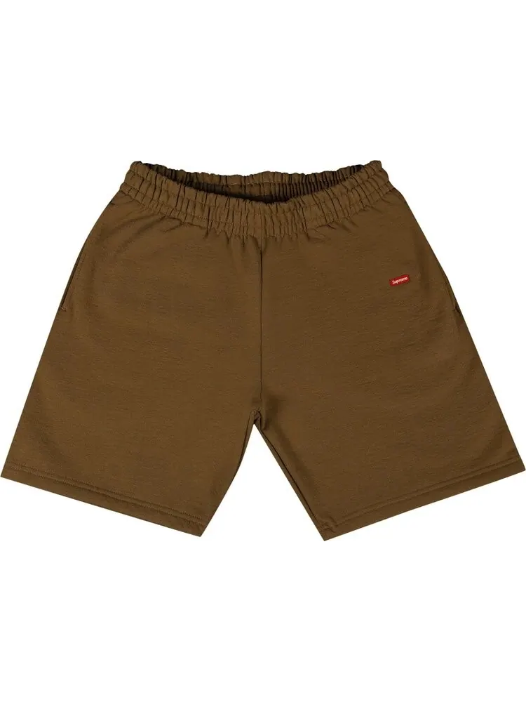 Спортивные шорты Supreme Small Box Sweatshort 'Olive Brown' — изображение 1 из 3, коричневый