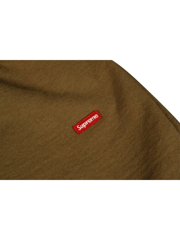 Спортивные шорты Supreme Small Box Sweatshort 'Olive Brown' — изображение 3 из 3, коричневый