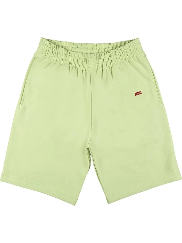 Спортивные шорты Supreme Small Box Sweatshort 'Pale Green' — изображение 1 из 3, зеленый