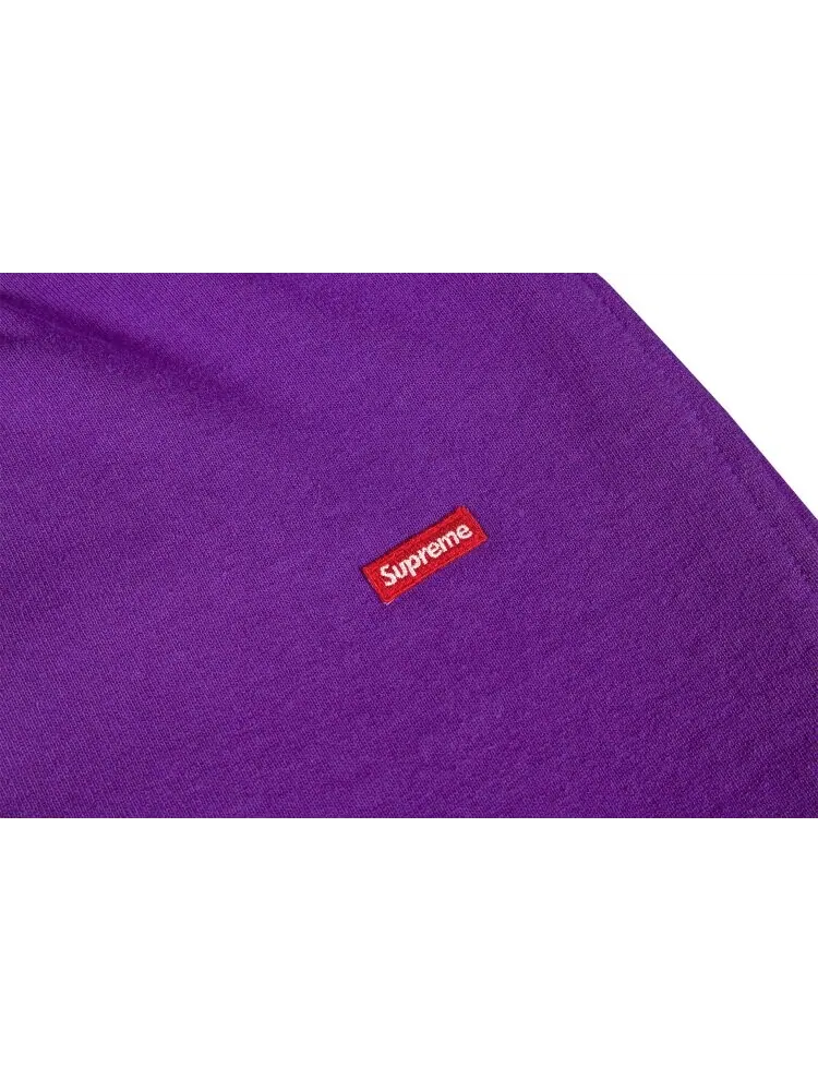 Спортивные шорты Supreme Small Box Sweatshort 'Purple' — изображение 3 из 3, фиолетовый