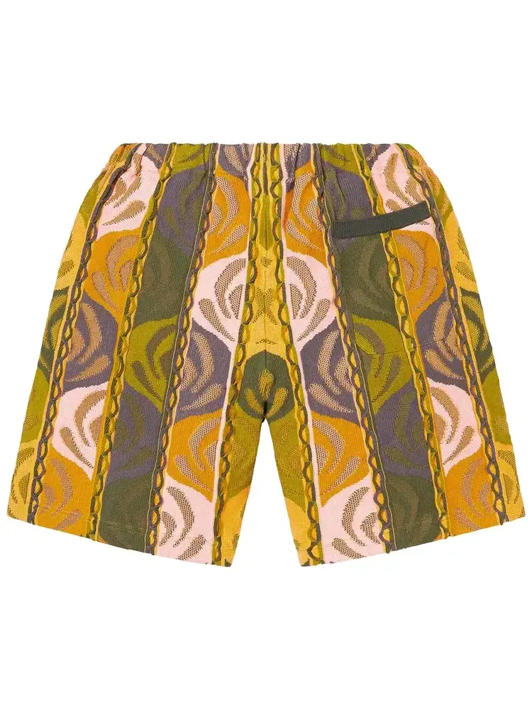 Вязаные шорты Supreme Abstract Textured Knit Short — изображение 2 из 2, зеленый