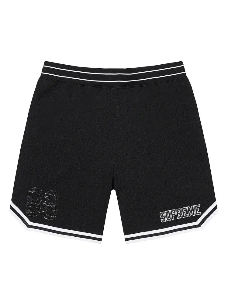 Шорты Supreme Faux Croc Basketball Short — изображение 1 из 2, черный