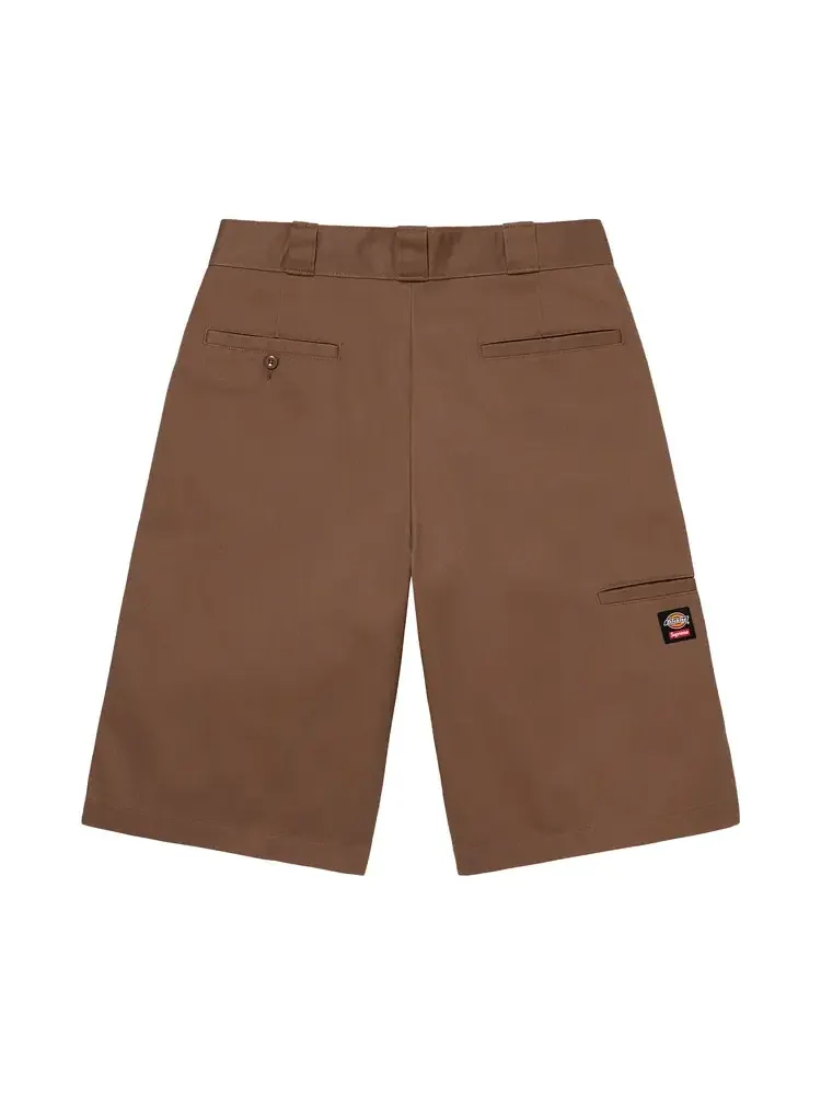 Рабочие шорты Supreme x Dickies Stripe 13" свободного кроя — изображение 2 из 2, коричневый