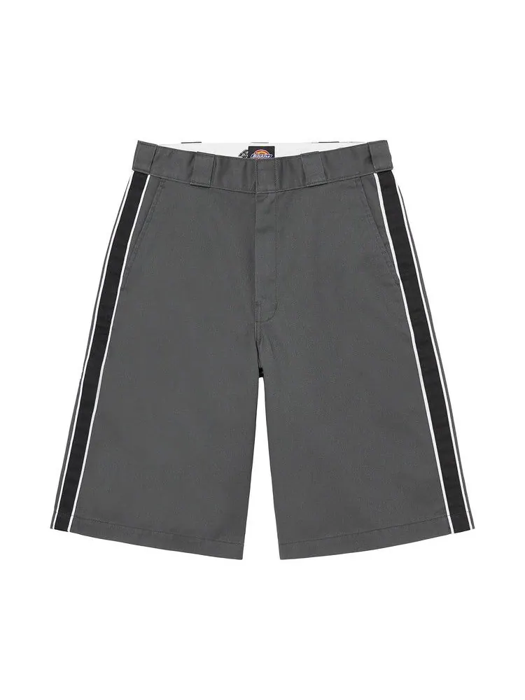 Шорты Supreme x Dickies Stripe 13" Loose Fit Work Short — изображение 1 из 2, темно-серый
