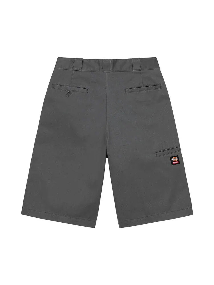 Шорты Supreme x Dickies Stripe 13" Loose Fit Work Short — изображение 2 из 2, темно-серый
