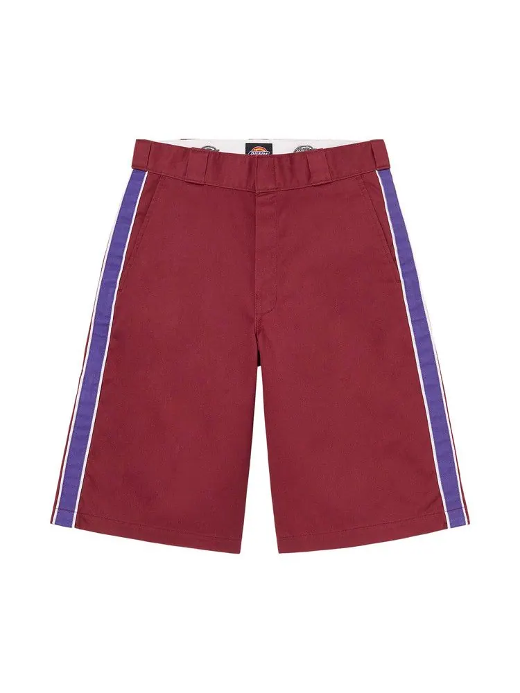 Шорты Supreme x Dickies Stripe 13" Loose Fit Work Short — изображение 1 из 2, коричневый
