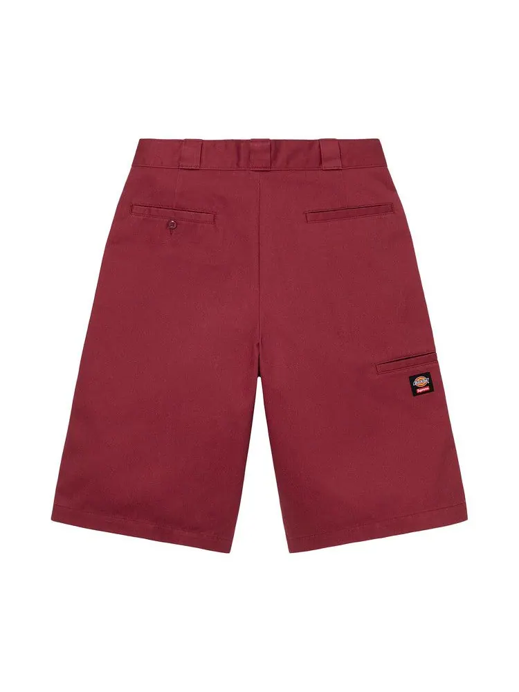 Шорты Supreme x Dickies Stripe 13" Loose Fit Work Short — изображение 2 из 2, коричневый