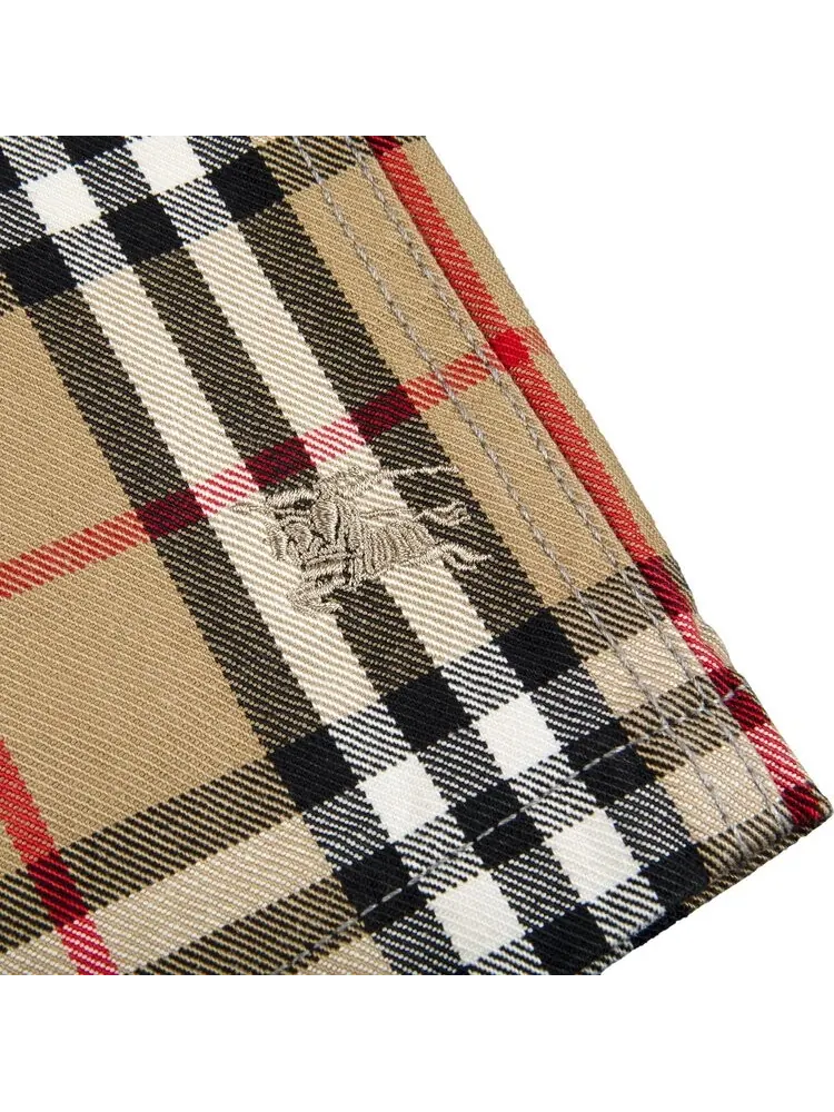 Шорты Supreme x Burberry Denim Short 'Beige' — изображение 3 из 3, загар