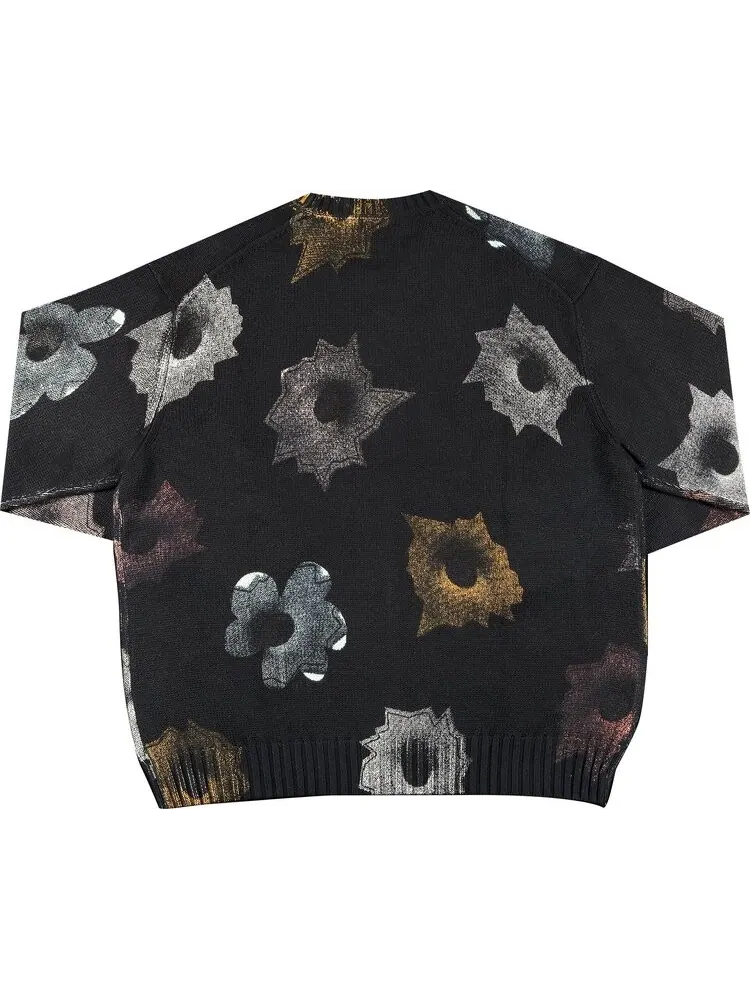 Свитер Supreme x Nate Lowman Sweater 'Black' — изображение 2 из 3, черный