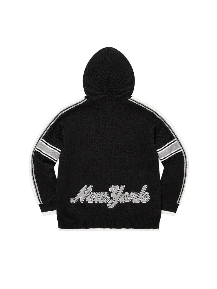 Свитер Supreme Sport Zip Up Hooded Sweater — изображение 2 из 2, черный