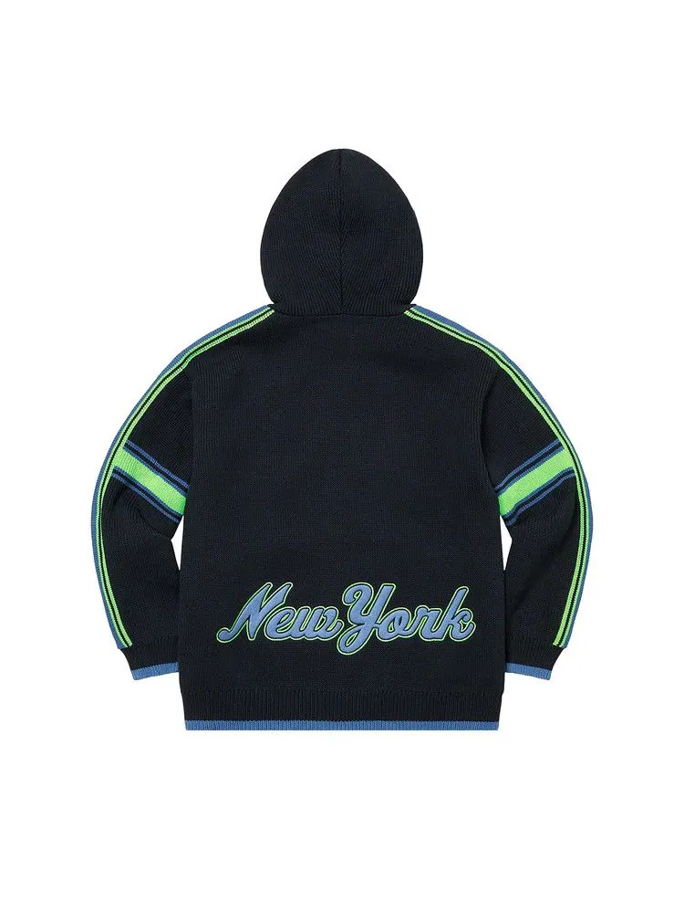 Свитер Supreme Sport Zip Up Hooded Sweater — изображение 2 из 2, темно-синий