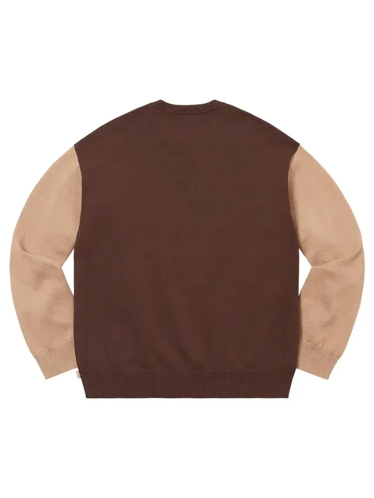 Свитер Supreme 2-Tone — изображение 2 из 2, коричневый