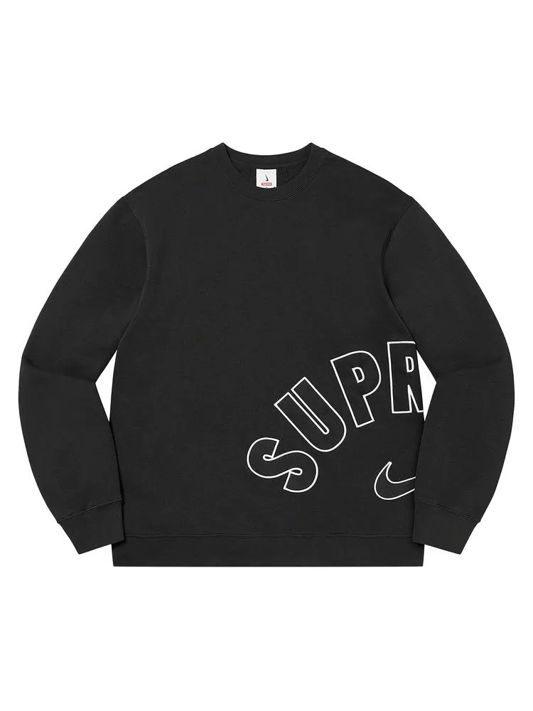 Свитер Supreme x Nike Arc Crewneck — изображение 1 из 2, черный