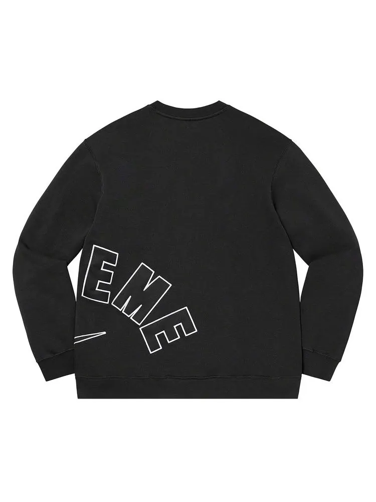 Свитер Supreme x Nike Arc Crewneck — изображение 2 из 2, черный