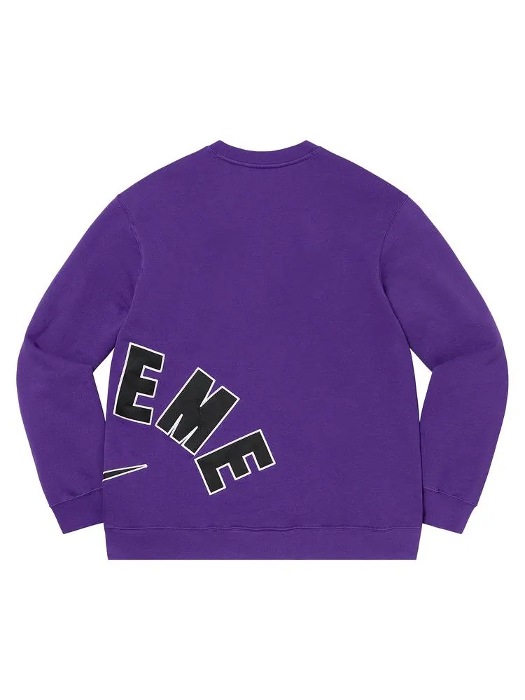Свитер Supreme x Nike Arc Crewneck — изображение 2 из 2, фиолетовый