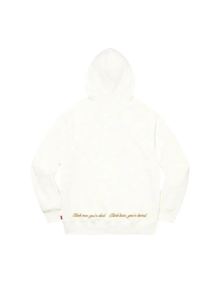Толстовка Supreme Aeon Flux Zip Up Hooded Sweatshirt — изображение 2 из 2, белый