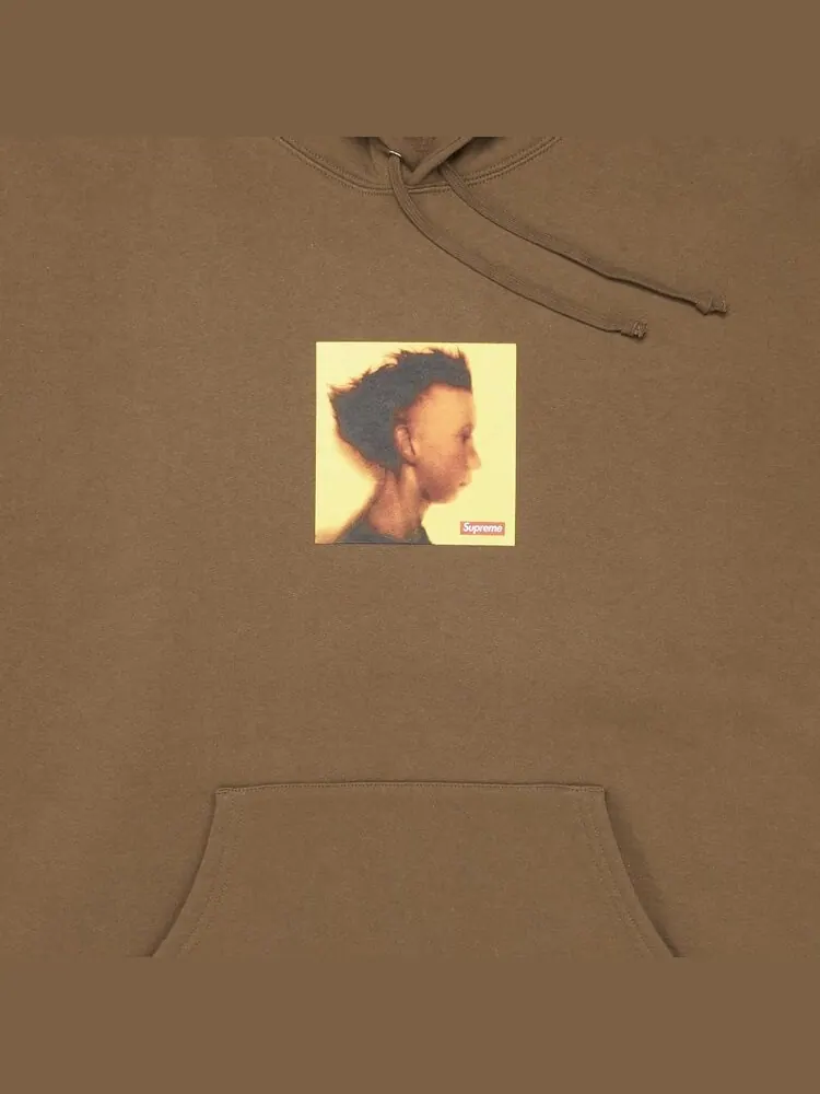 Толстовка Supreme Gummo Hooded Sweatshirt 'Olive Brown' — изображение 3 из 3, коричневый