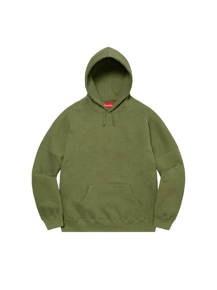 Толстовка Supreme Beaded Hooded Sweatshirt — изображение 1 из 2, оливковый