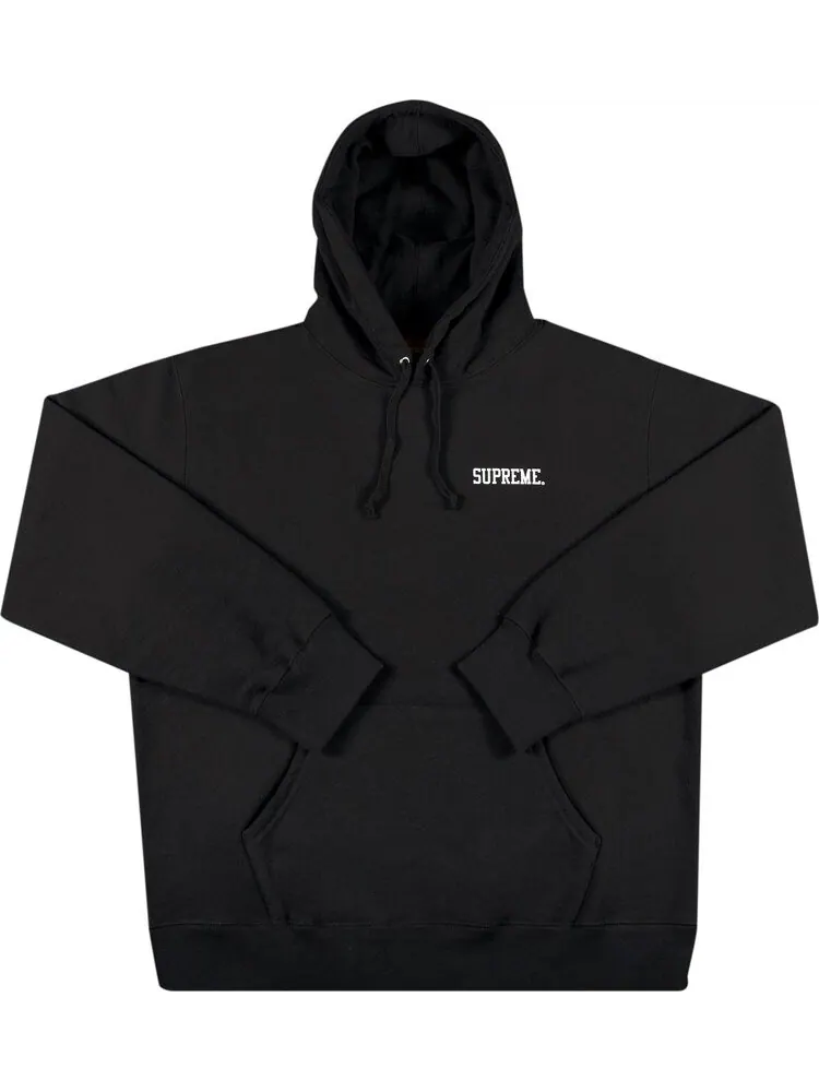 Толстовка Supreme Ralph Steadman Skull Hooded Sweatshirt 'Black' — изображение 1 из 3, черный