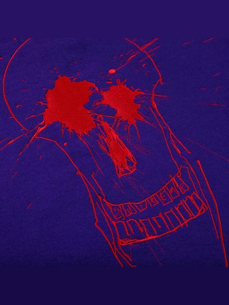 Толстовка Supreme Ralph Steadman Skull Hooded Sweatshirt 'Purple' — изображение 3 из 3, фиолетовый