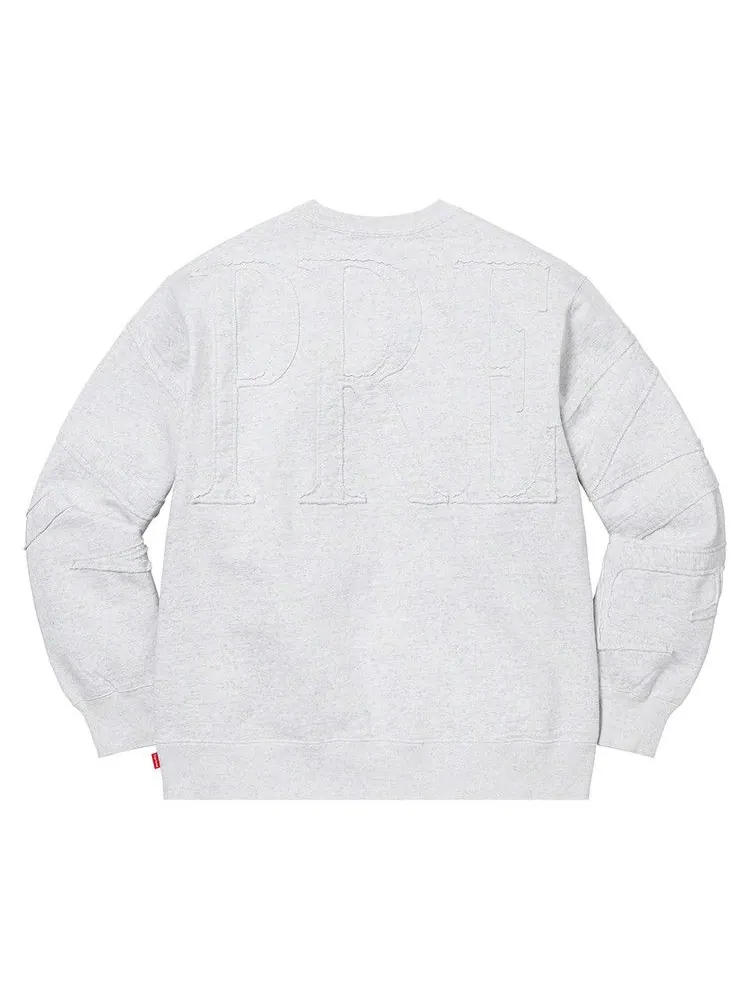 Свитер Supreme Tonal Appliqué Crewneck — изображение 2 из 2, серый