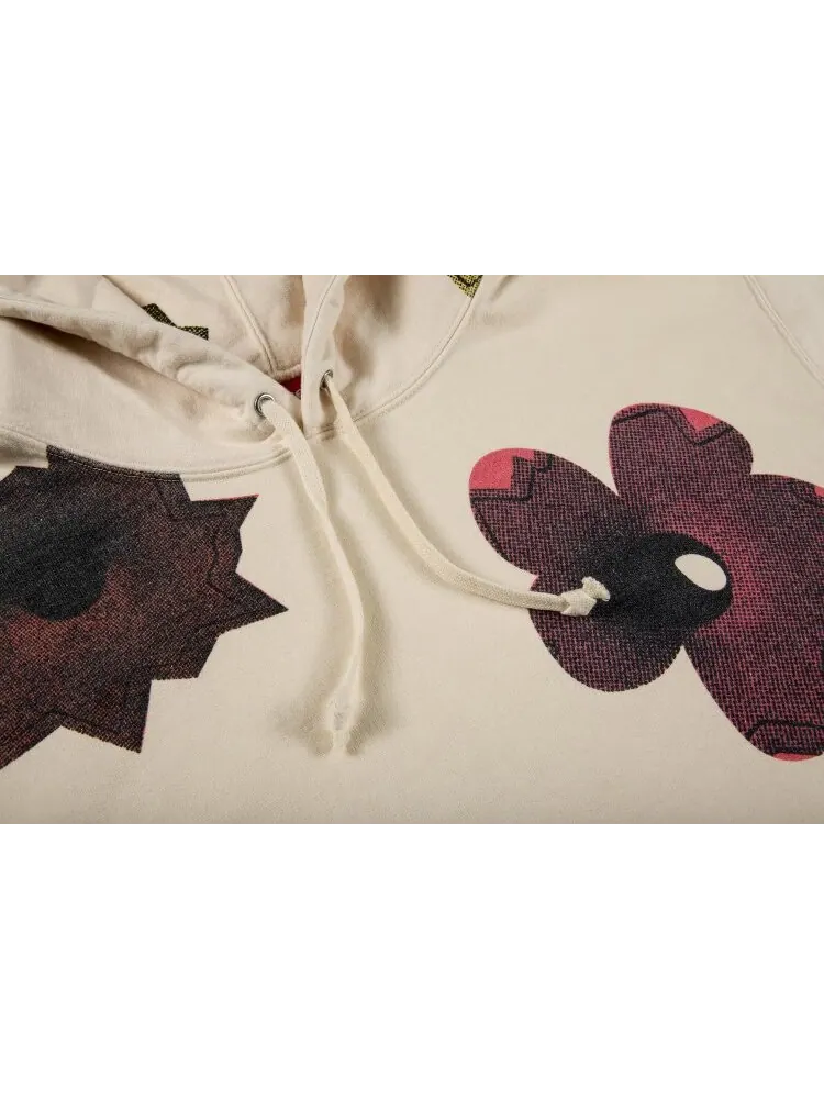 Толстовка Supreme x Nate Lowman Hooded Sweatshirt 'Natural' — изображение 3 из 3, бежевый